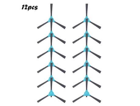 12 * cepillos laterales para Goovi 1600Pa D380 Robot aspirador D382 Robot aspirador para Robot aspirador Coredy R300 R500 R500 R3500