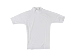 Camiseta de Surf de Manga Curta Logo Branco Ssurf System