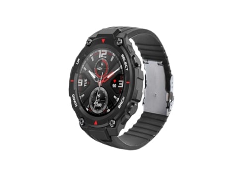 Correa Silicona Stripe Adaptable Amazfit T-Rex 2 Gris