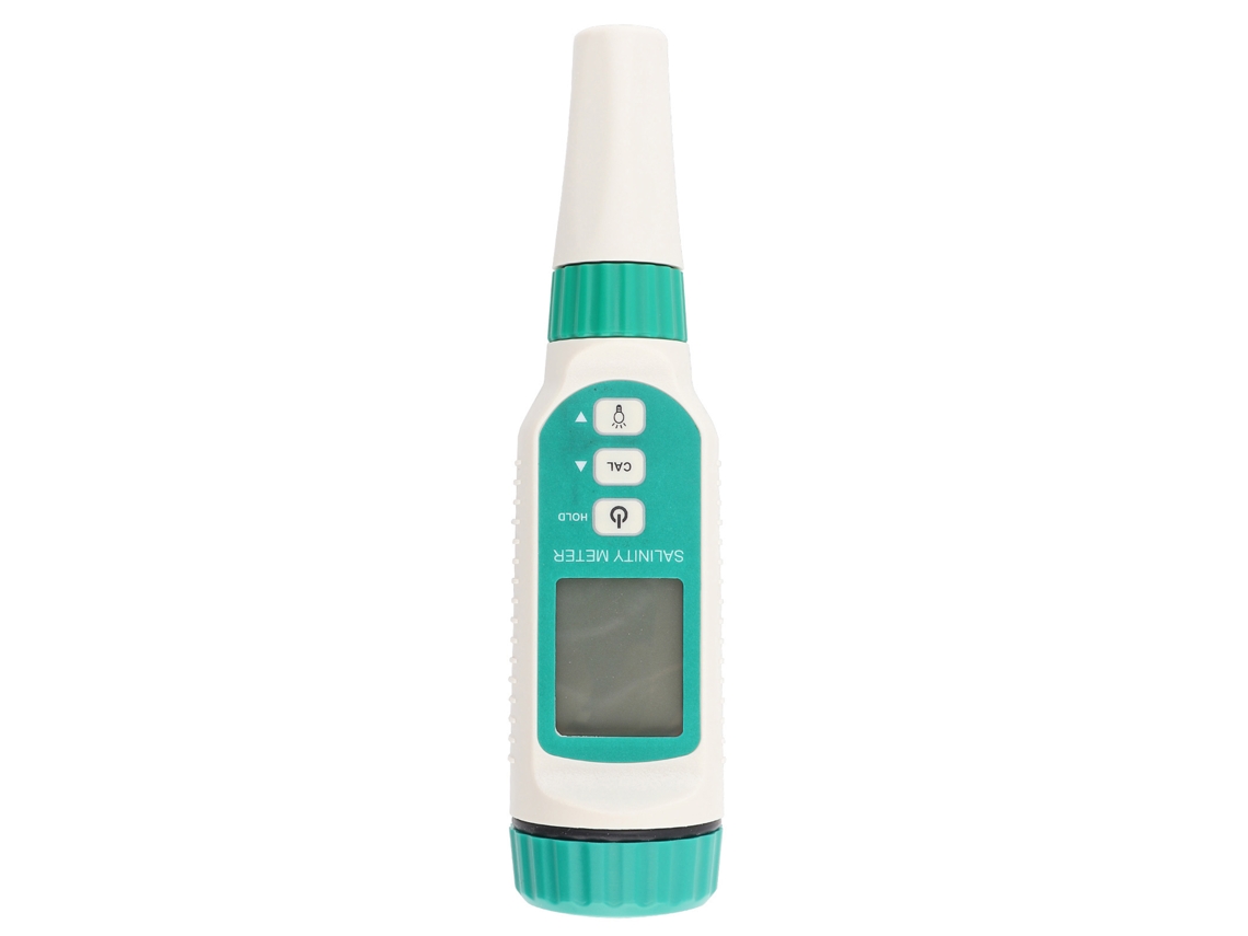 Medidor De Salinidad Digital Portátil Ar8012 Con Pantalla Lcd, Atc Y Sonda Reemplazable Para Agua, Acuicultura E Industrias.