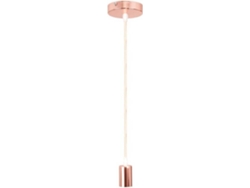 Lámpara de Techo FABRILAMP Sensation (Rosa - E27 - Máx. 60W - Metal)
