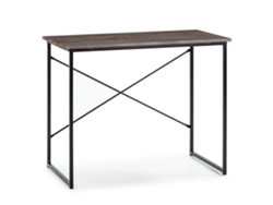 Mesa de Escritorio Cáceres Negro, 90 x 50 x 74 cm