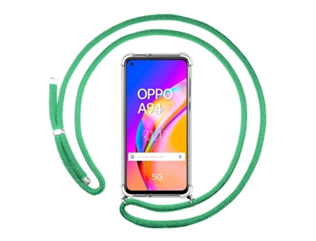 Carcasa Oppo A94 5G TUMUNDOSMARTPHONE Colgante Verde