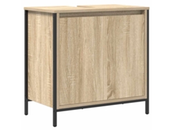 Maison Exclusive - Mueble De Baño Con Lavabo Roble Sonoma 60x34,5x60 Cm