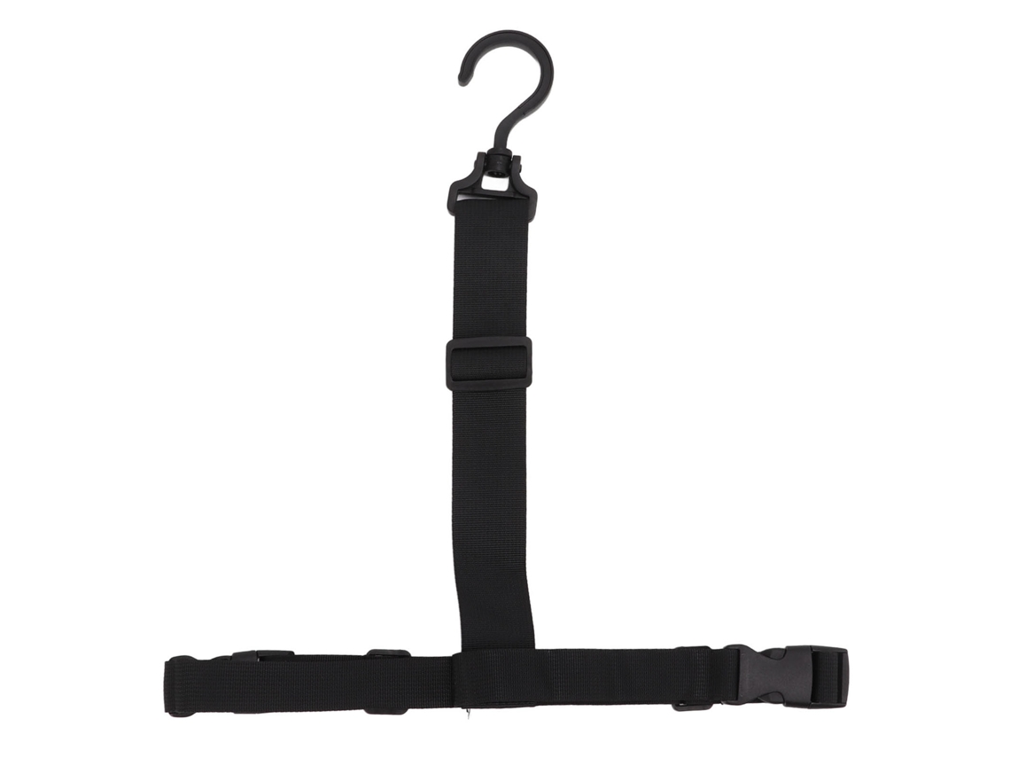 Soporte para botas de pesca con hebilla giratoria de 360°.