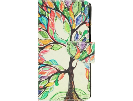 Funda Samsung Galaxy A12 AVIZAR FOLIO-BF03-TREE-A125F Verde