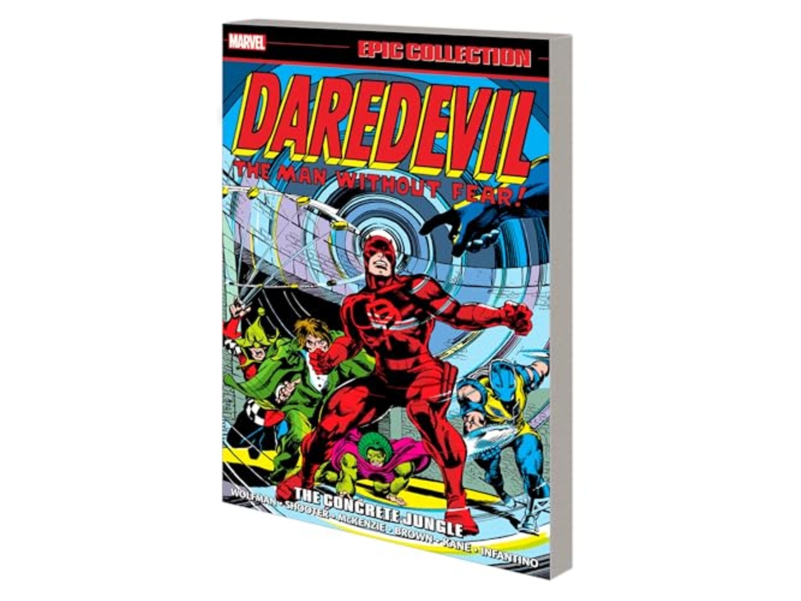 Libro Daredevil Epic Collection The Concrete Jungle de Marv Wolfman e Marvel Various (Inglés)
