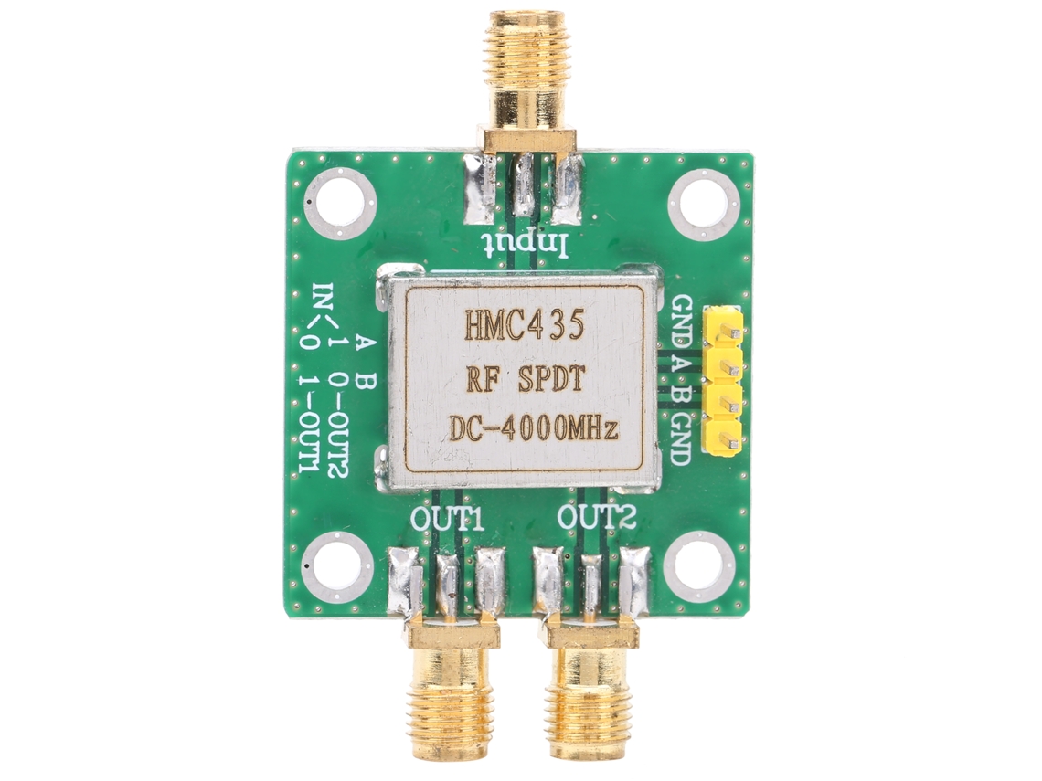 Módulo de interruptor SPDT RF de un solo polo y doble lanzamiento, suministros industriales de alta frecuencia CC 4000 MHz Otros