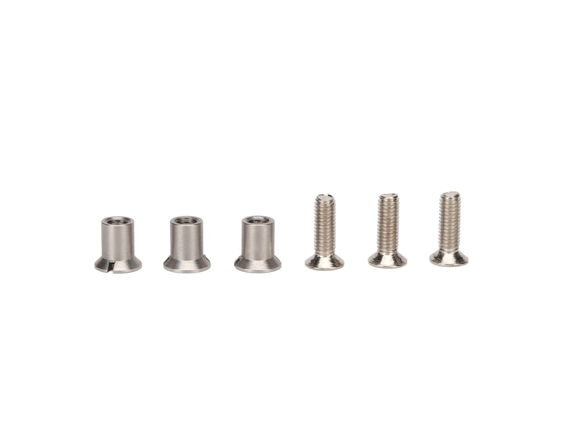 Juego De 3 Tornillos Universales Trident De 10,5 Pulgadas X 1/4 De Pulgada Con Buje Nab Para Bobina Teac Ampex Rmgi
