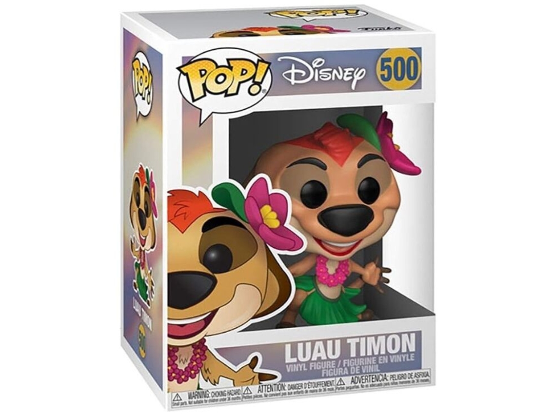 Figura Disney Pop El Rey León Luau Timon B.active