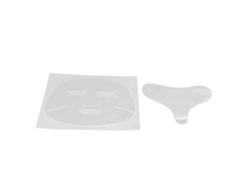 Juego De Almohadillas De Silicona Reutilizables 2 En 1 Para Arrugas Faciales Y Del Pecho.