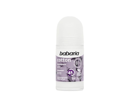 BABARIA Desodorizante Roll-On Algodão 50ml