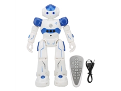 Rebe-robot Juguete de control remoto Cantante eléctrico Bailarín Juguete educativo para niños y niñas Azul