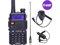 Baofeng UV-5R 8W Alta potencia Potente Walkie Talkie Radio bidireccional 8 vatios Cb Radio portátil 10Km de largo alcance Baofen
