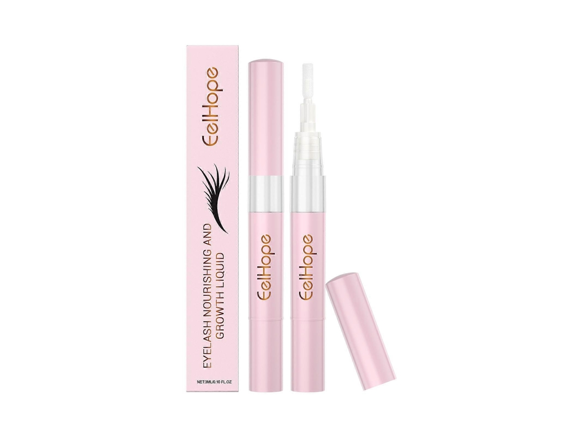 Sérum Crescimento Cílios, Líquido Nutritivo 3ml, Fortalece E Aumenta Comprimento E Volume Dos Cílios