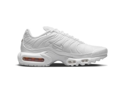 Tenis Deportivas NIKE Air Max Plus Mujer (Blanco -Tejido, Material Sintético -38,5)