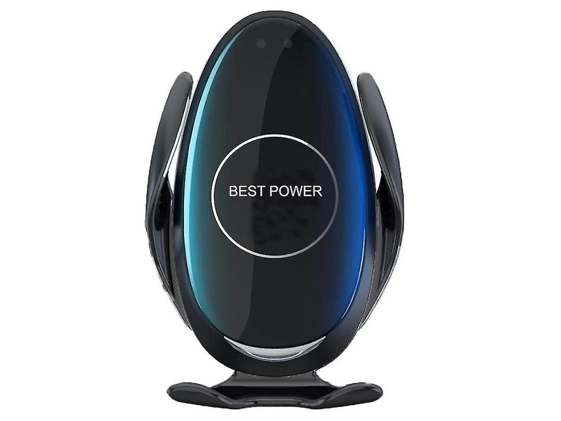 Cargador Sem Fio Carro Sensor Inteligente Ventilação YEMAESRE Negro