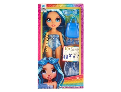 RAINBOW HIGH Muñeca Diversion Bajo El Sol Skyler Blue