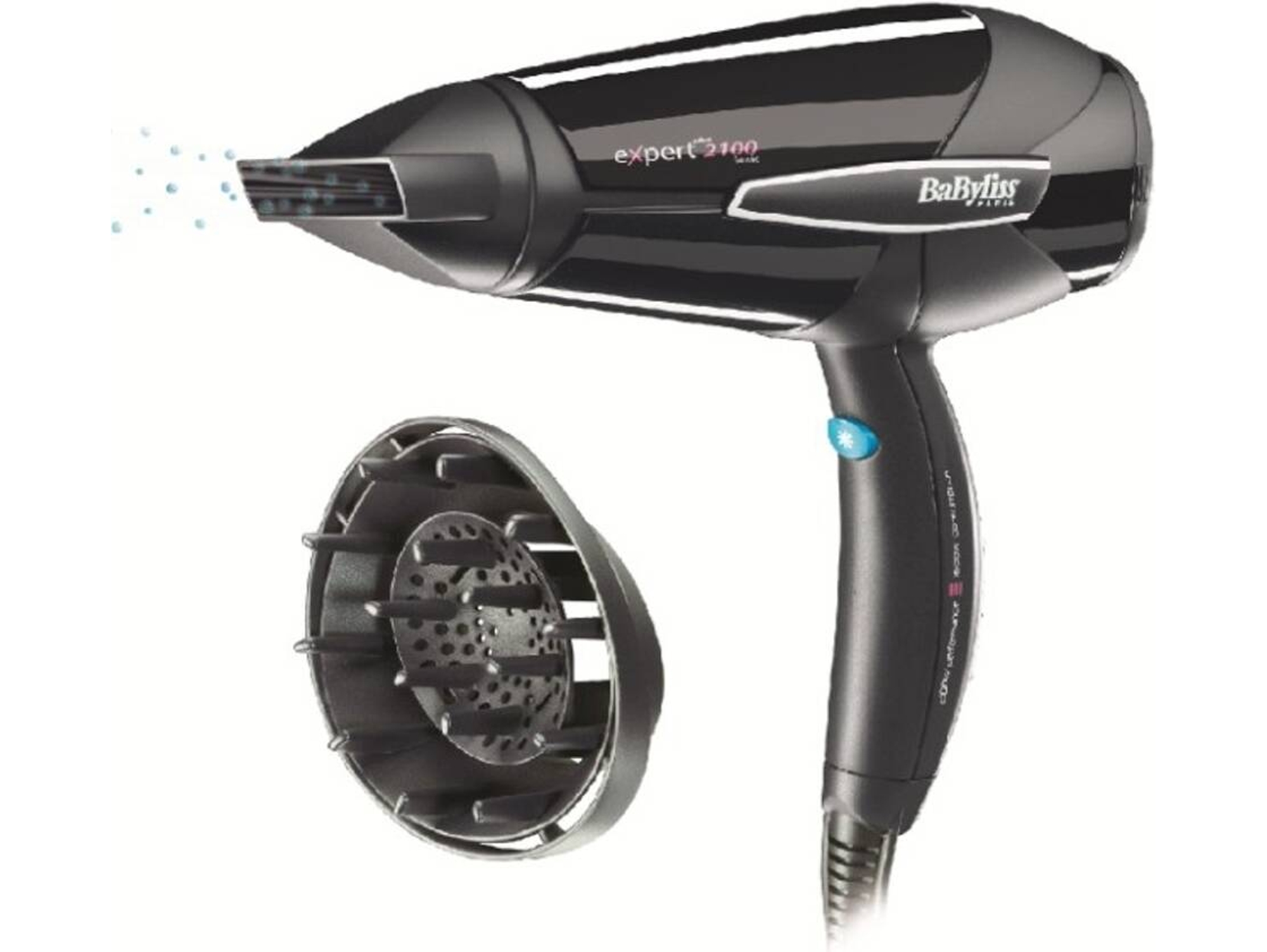 SECADOR BABYLISS IÓNICO 2100W D241E