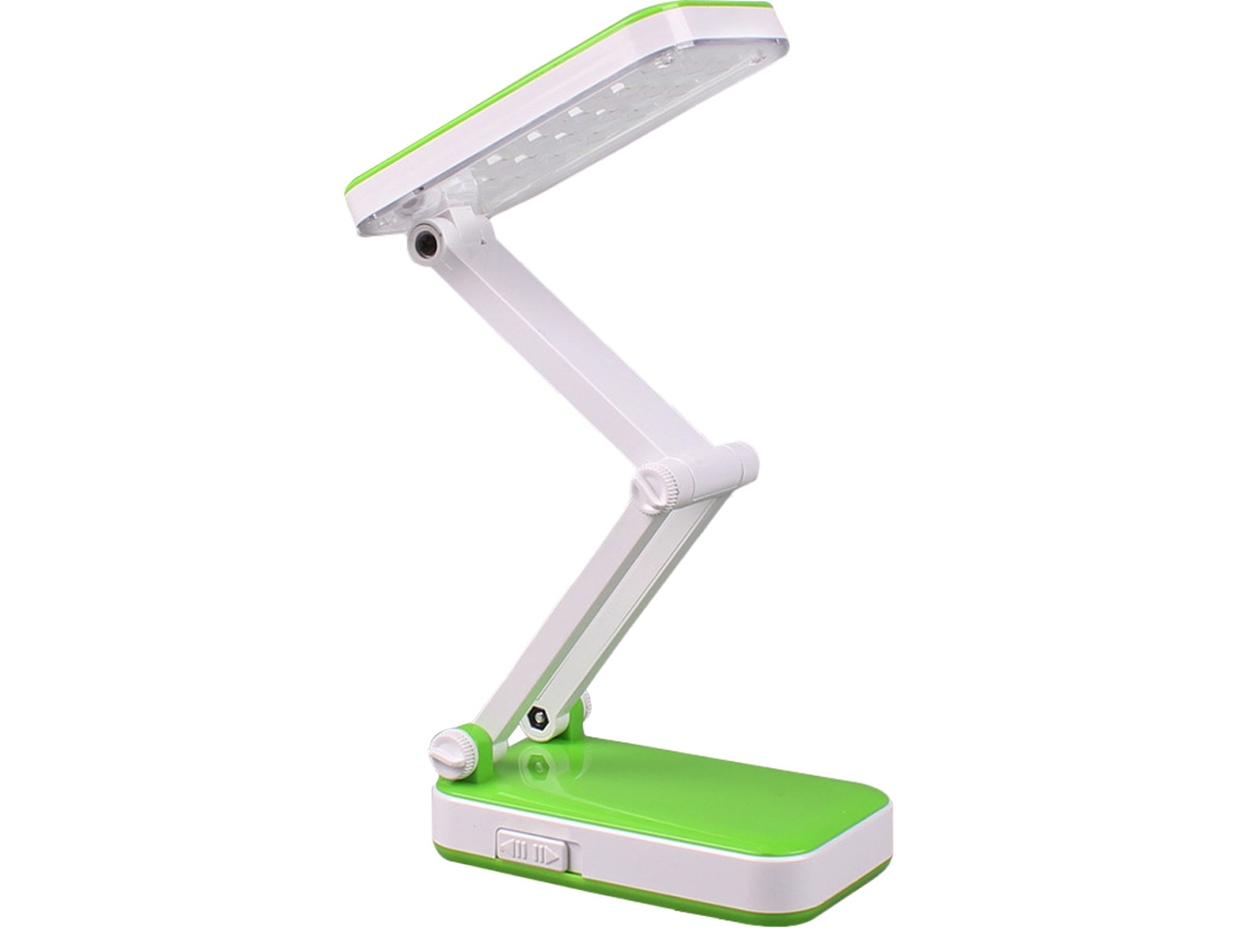 Candeeiro De Mesa Dobrável - Modelo 666S - Verde JEIIBRZUI