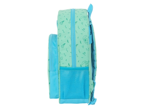 Mochila Escolar SAFTA Aloha (Turquesa - Poliéster 300D)