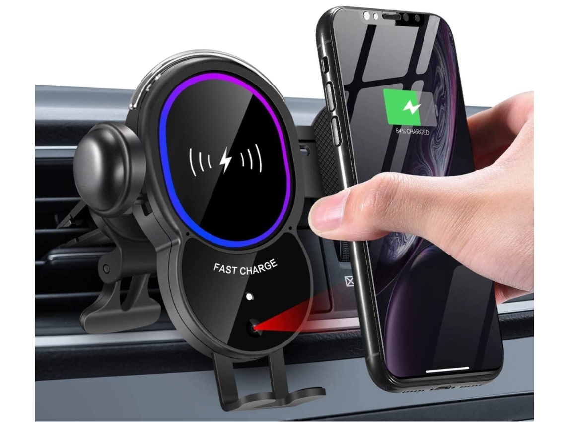 Cargador Versão Atualizada Carro Sem Ligação Triangular Fixação YIZHOOD Cáñamo Negro