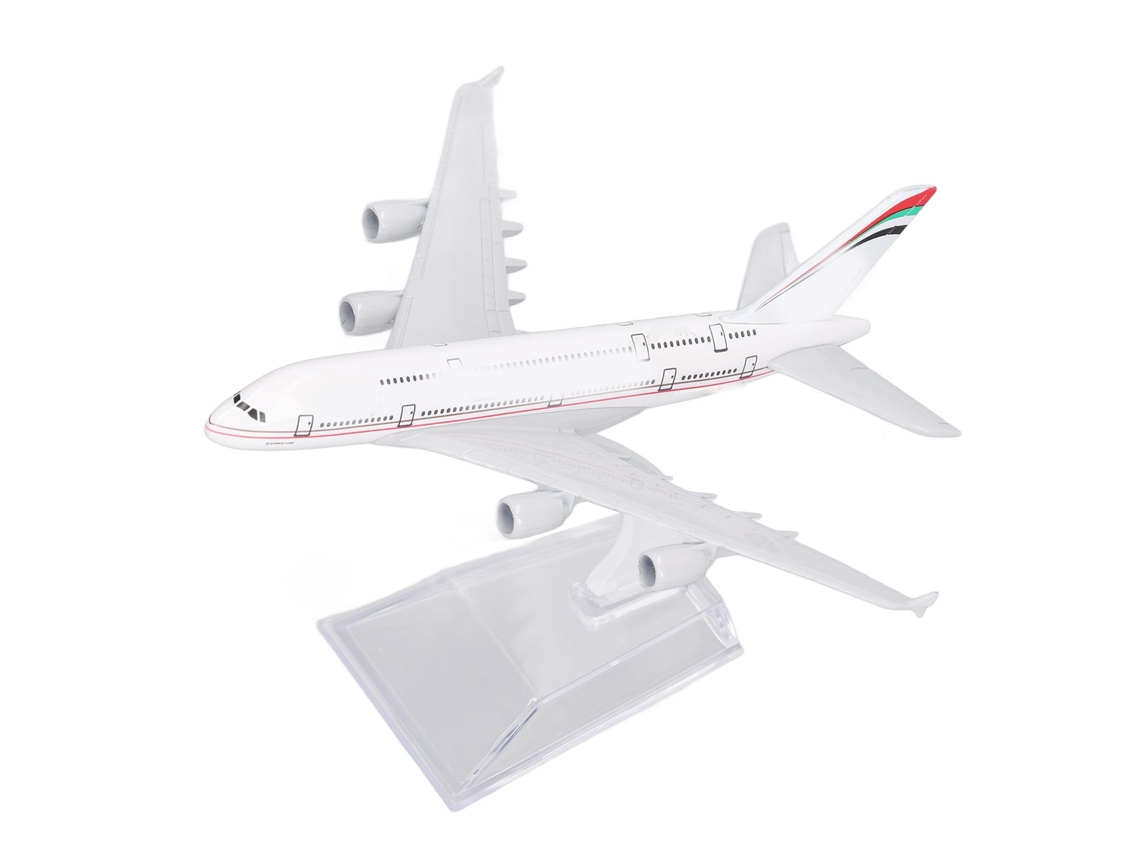 Maqueta De Avión 380 De Aleación Fundida A Presión, Decoración Exquisita Para El Hogar Y La Oficina.