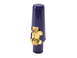 Boquilla Profesional Para Saxofón Alto Con Conexión Y Funda Para La Caña, Sonido Claro Y Duradero.