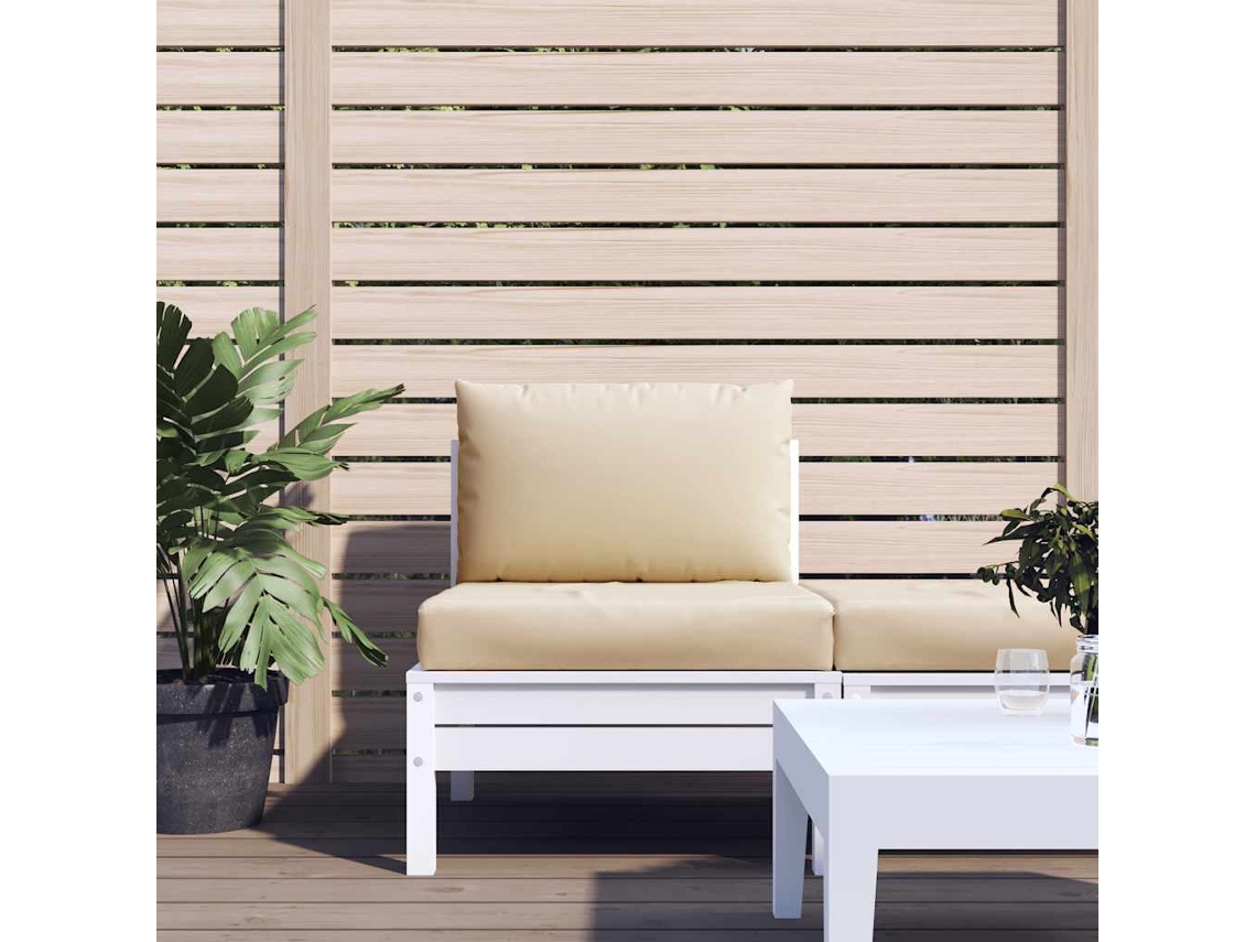 Cojines Para Palets 2 Uds Tela Oxford Beige