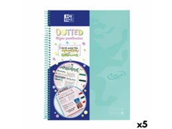Cuaderno OXFORD Europeanbook 0 School Touch Puntos Menta A4 80 Hojas (5 Unidades)