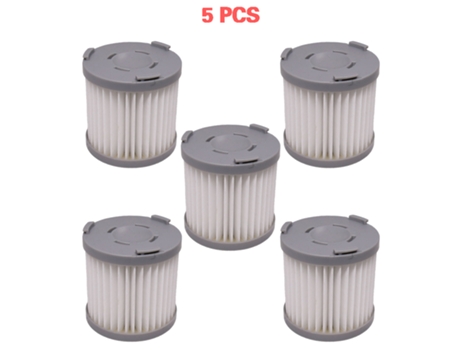 Filtro Hepa de 3/5 piezas para aspiradora inalámbrica de mano para aspiradora Xiaomi Jimmy Jv51 Jv53 Jv71 Jv83 - Gris