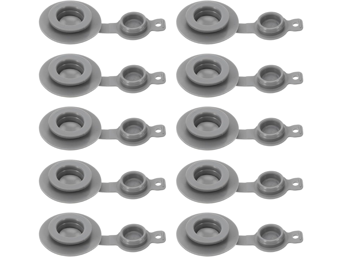 Paquete 10 Tapones Válvula Tpu Envases Sellado Vacío Repuesto 17 Diámetro Interior 28 5 Medio Accesorios