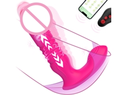(rosa) Vibrador Para Mujer, Con Control Por Aplicación Bluetooth, Consolador Inalámbrico