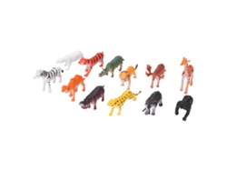 Ats-juguete De Modelo Animal Altamente Simulado, 12 Piezas Asortidas, Regalo Para Niños Niñas, Modelo Animal Infantil