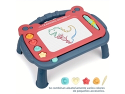 Pizarra magnética (azul): juguete educativo para niños en edad preescolar
