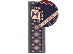 Alfombra de pelo corto BELIANI Kangal de Poliéster Azul 80x240