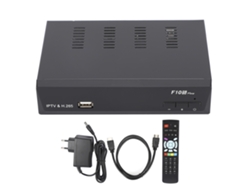 Receptor De Tv Ibravebox F10s Plus H.265 Iptv Dvb-s2 De Aleación De Aluminio