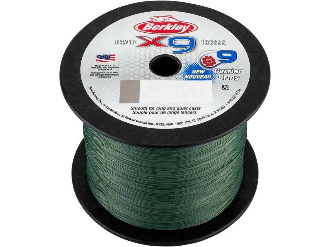 Línea de Pesca Trenzadas BERKLEY X9 (0.350 mm - 0,10 mm)