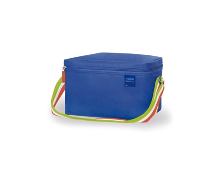 Bolsa Térmica Porta Alimentos 8L Con Asa Bandolera Valira Playa (Azul-17 x 32 x 19 cm)