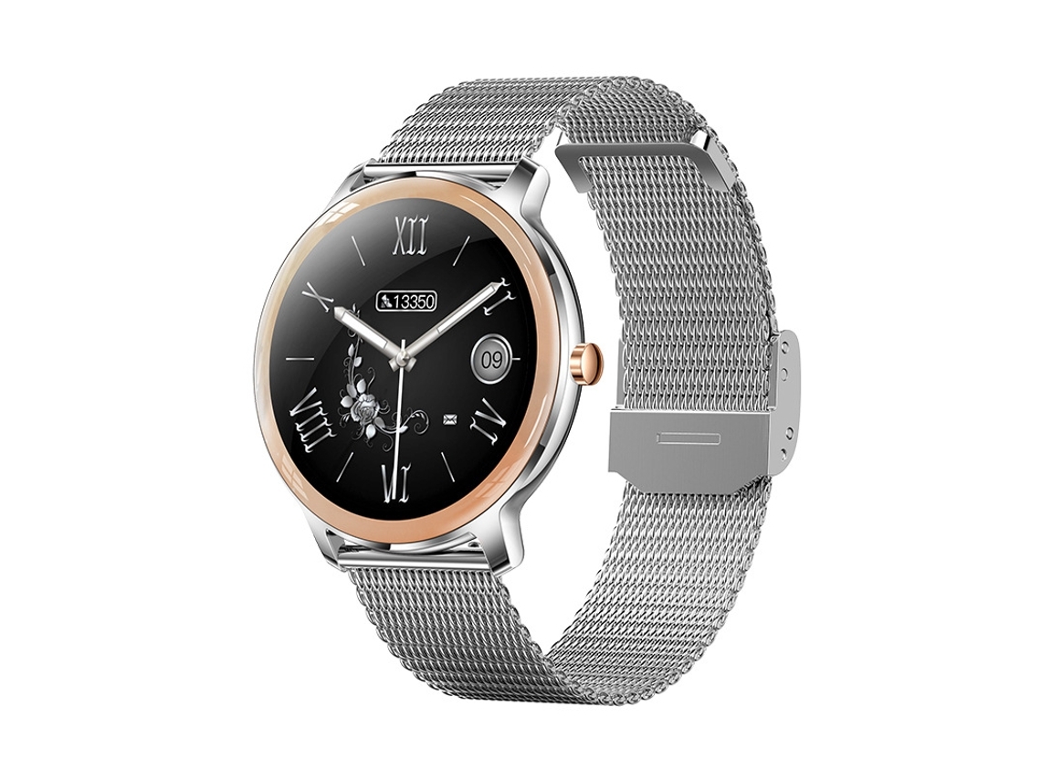Smartwatch Modo Multideporte 30 Días Standby Ip67 Resistente Al Agua Plata YEMAESRE