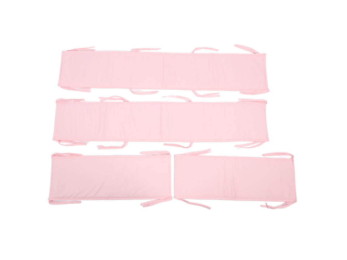 Bumpers Para Cuna Bebé, Almohadillas Acolchadas, Bumpers Respirantes Y Protector De Cuna