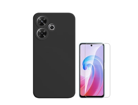 Funda Clearglass Compativel para Xiaomi Xiaomi Redmi 13 PHONECARE Negro