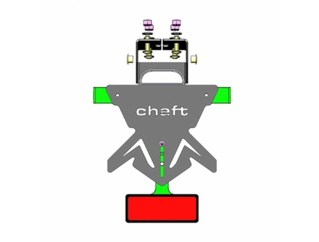 Portaplacas CHAFT ninja 125Z125 2019-2020