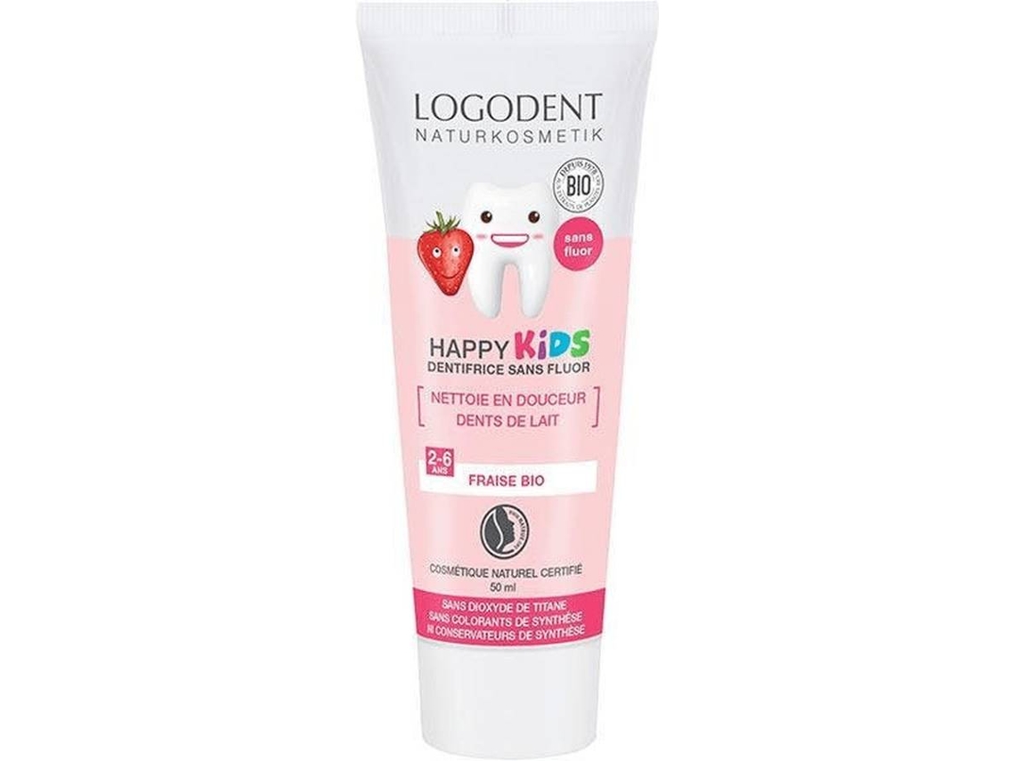 Pasta de Dientes LOGONA Fresa (50 ml )