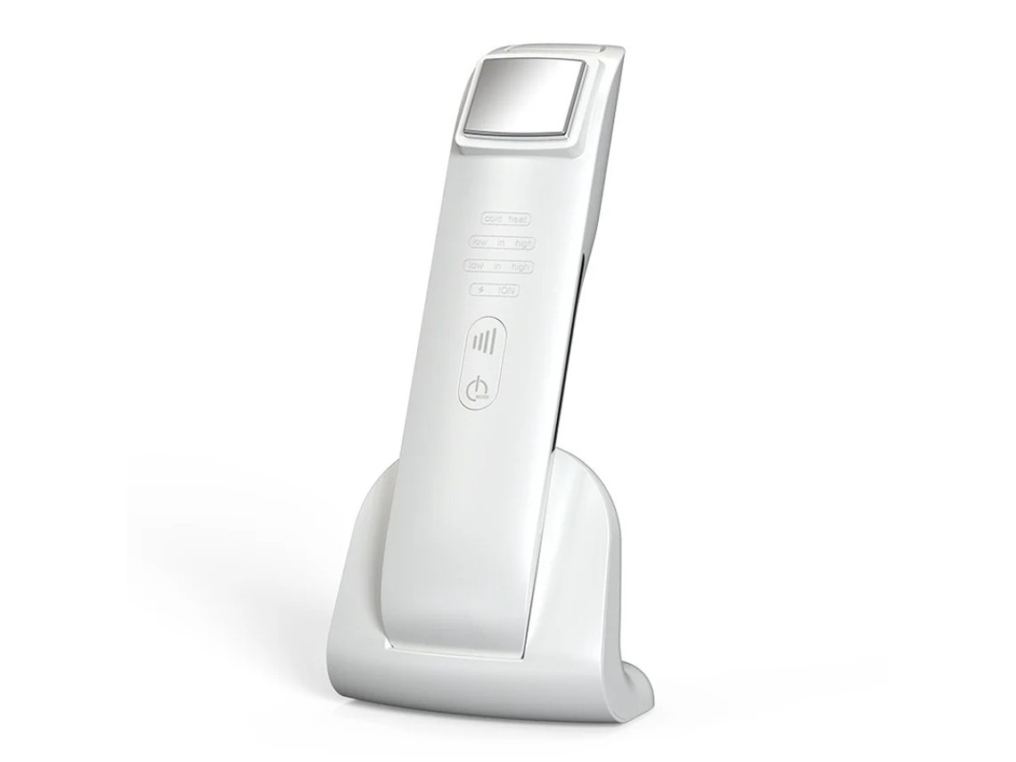 Dispositivo de belleza para reafirmar la piel facial con microcorrientes y compresas frías y calientes. Yizhood