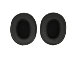 Almohadillas De Cuero Proteico Para Auriculares Skullcandy Crusher 3.0 Inalámbricos Y Accesorios De Reparación Hesh3 - Negro