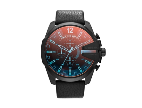 Reloj DIESEL Hombre (Piel - Negro)