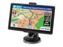 Navegador GPS coche 2025 pantalla 7". Mapas gratis actualizables. Alertas radares fijos y puntos interés. Jinmu3.