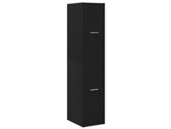 Maison Exclusive - Boticario De Roble Negro 30x41x144,5 Cm Madera De Ingeniería