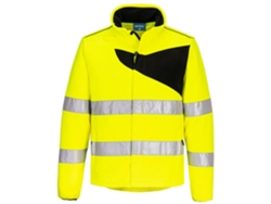 Polar Pw2 Hi-vis: Forro polar de alta visibilidad naranja y negro / XL